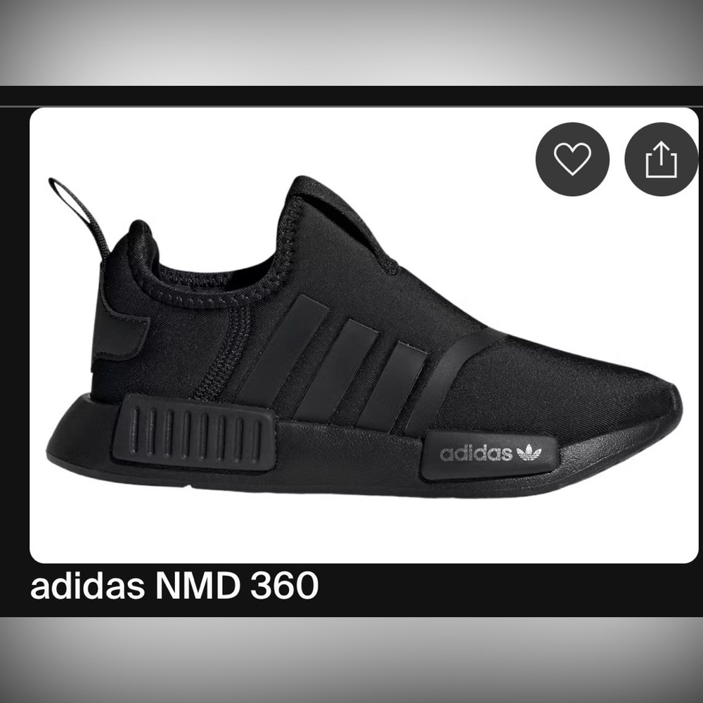 Adidas NMD 360 Black Sneakers